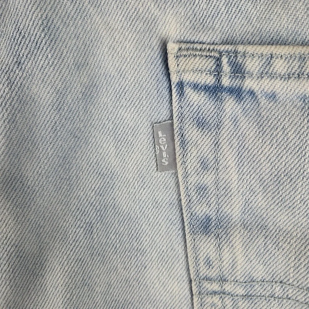 Levis SilverTab Mens 40x30 (40x29) Distressed Relaxed Baggy Fit Jeans‎ USA